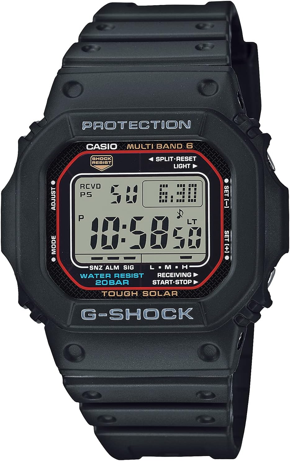 20 ATM Water Resistant Solar Radio Wave Watch E228047