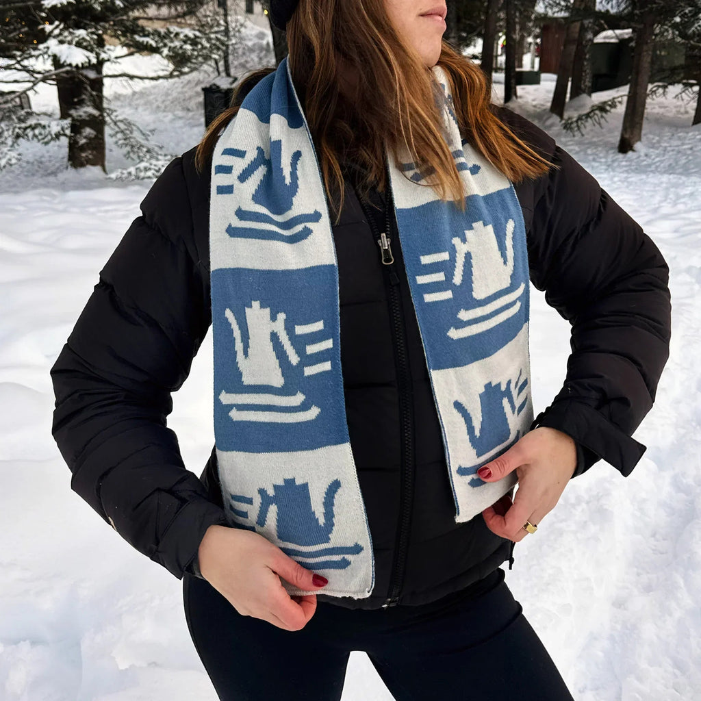 Ski Club Scarf B74716