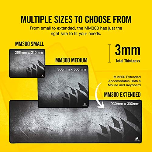 Anti-Fray Cloth Gaming Mouse Pad Medium E4389