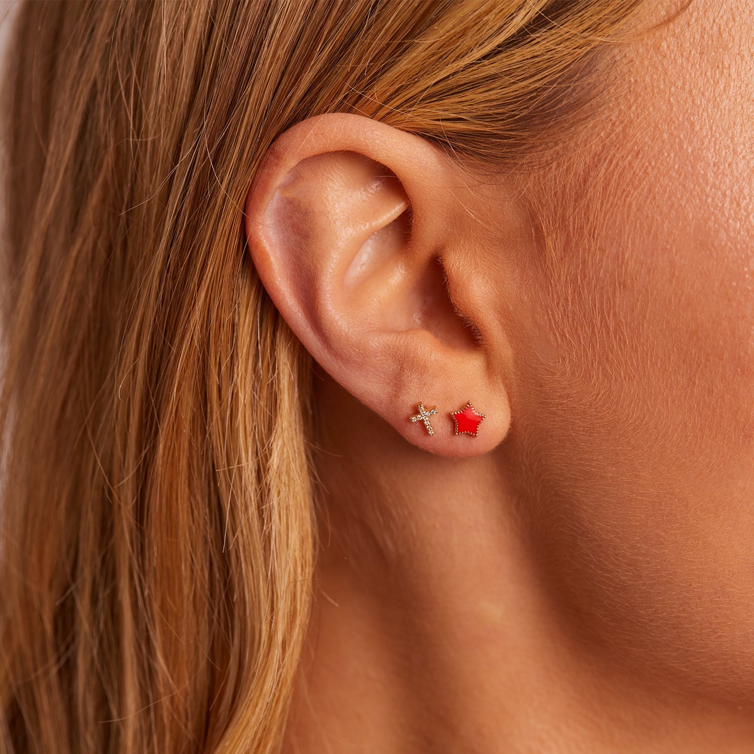 Cross Earrings N3222