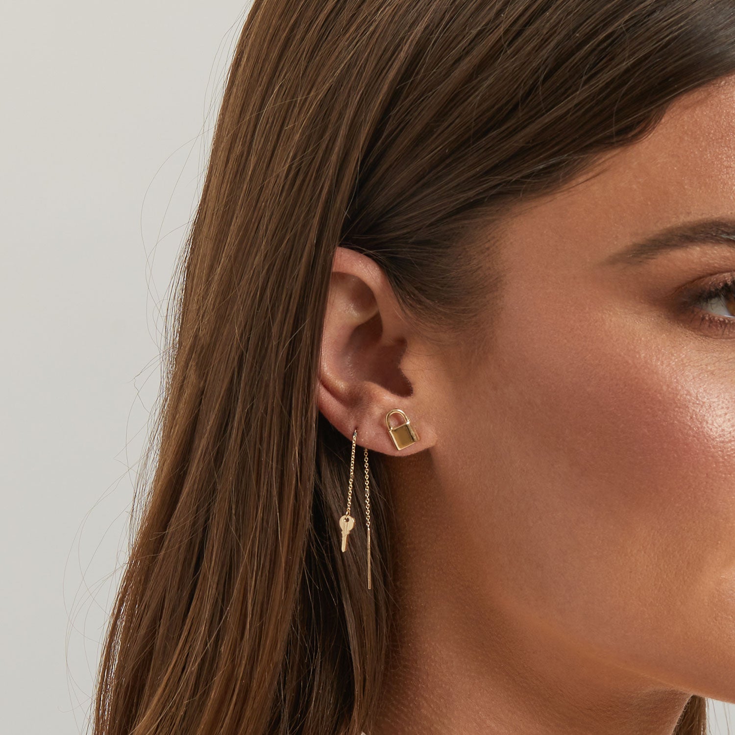 Chain Threader Earring H2926