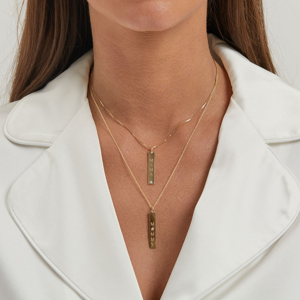 Mommy Vertical Tag Charm X38612