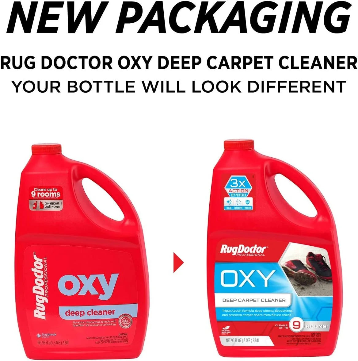 Triple-Action Oxy Carpet Cleaner, 96 oz. V570