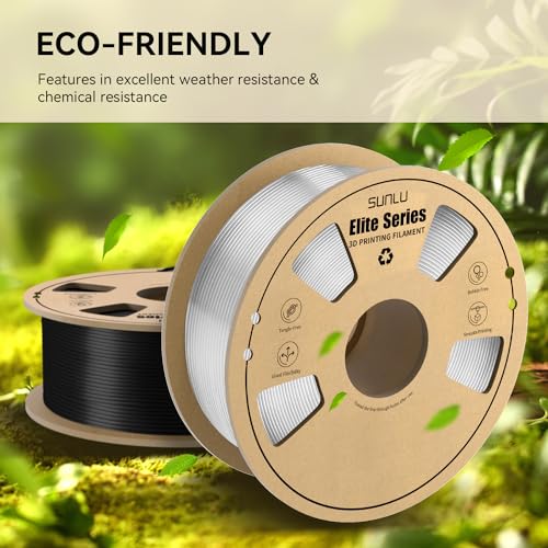 Black PLA+ 1.75mm 1KG 3D Printer Filament T481