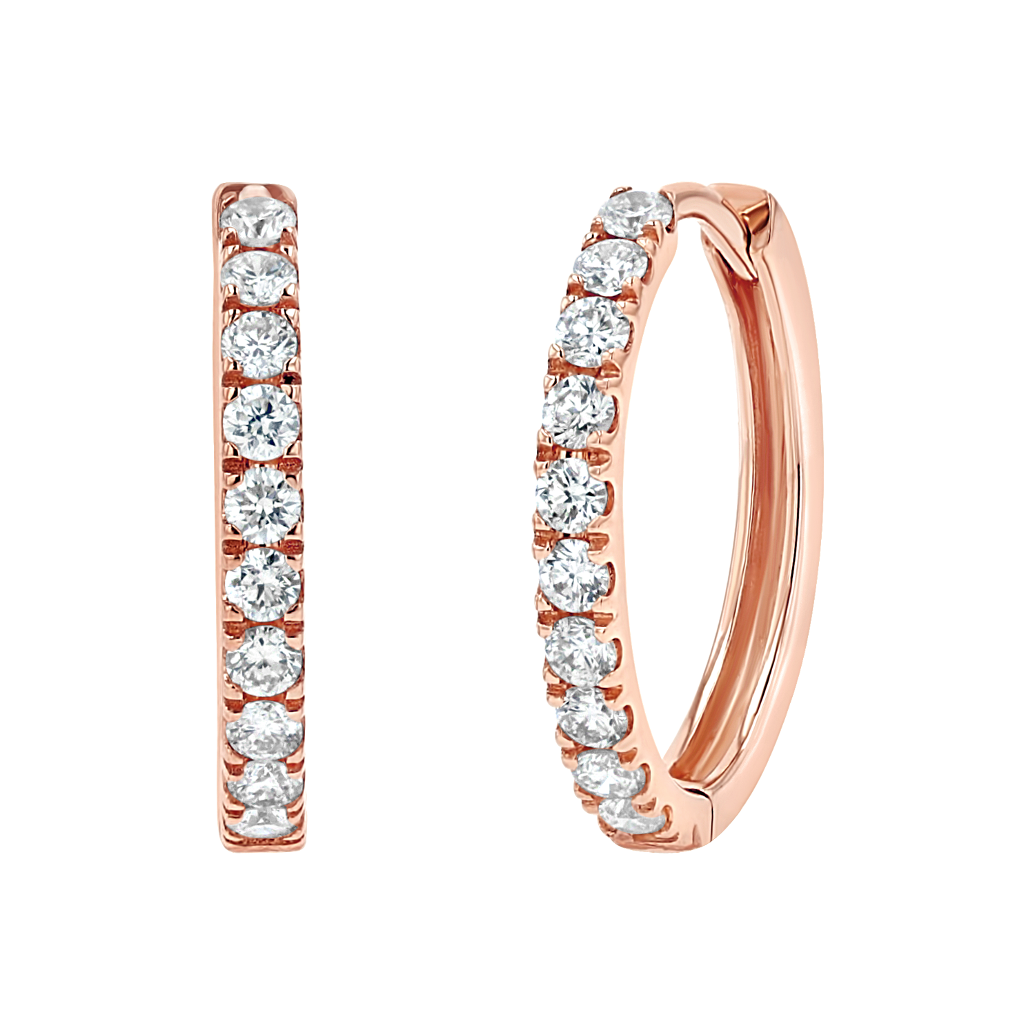 Diamond Huggie Hoops S35124