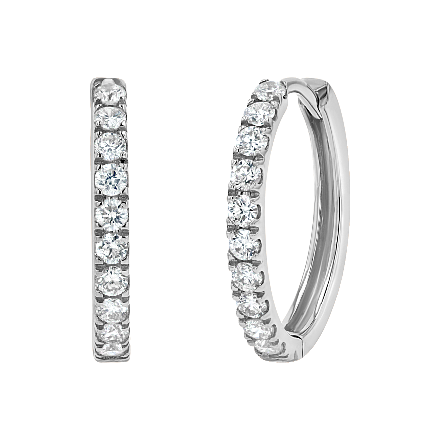 Diamond Huggie Hoops S35124