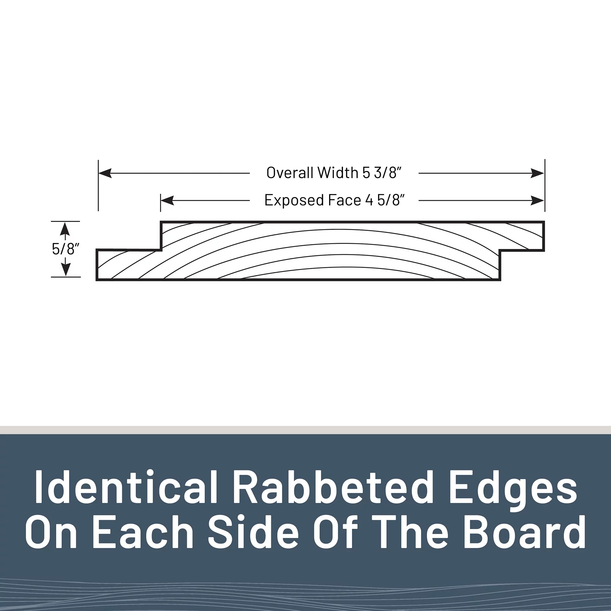 Charred Wood Shiplap Boards 4-Pack Smoke White E785981
