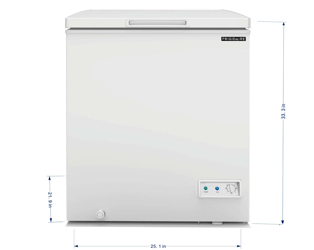 White 5.0 Cu. ft. Chest Freezer N728660