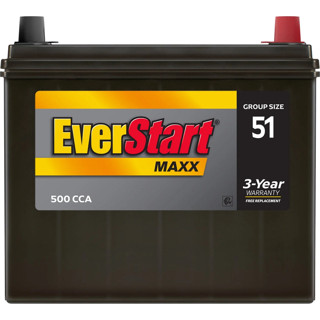 Group Size 51 12 Volt 500 CCA Lead Acid Automotive Battery F868024