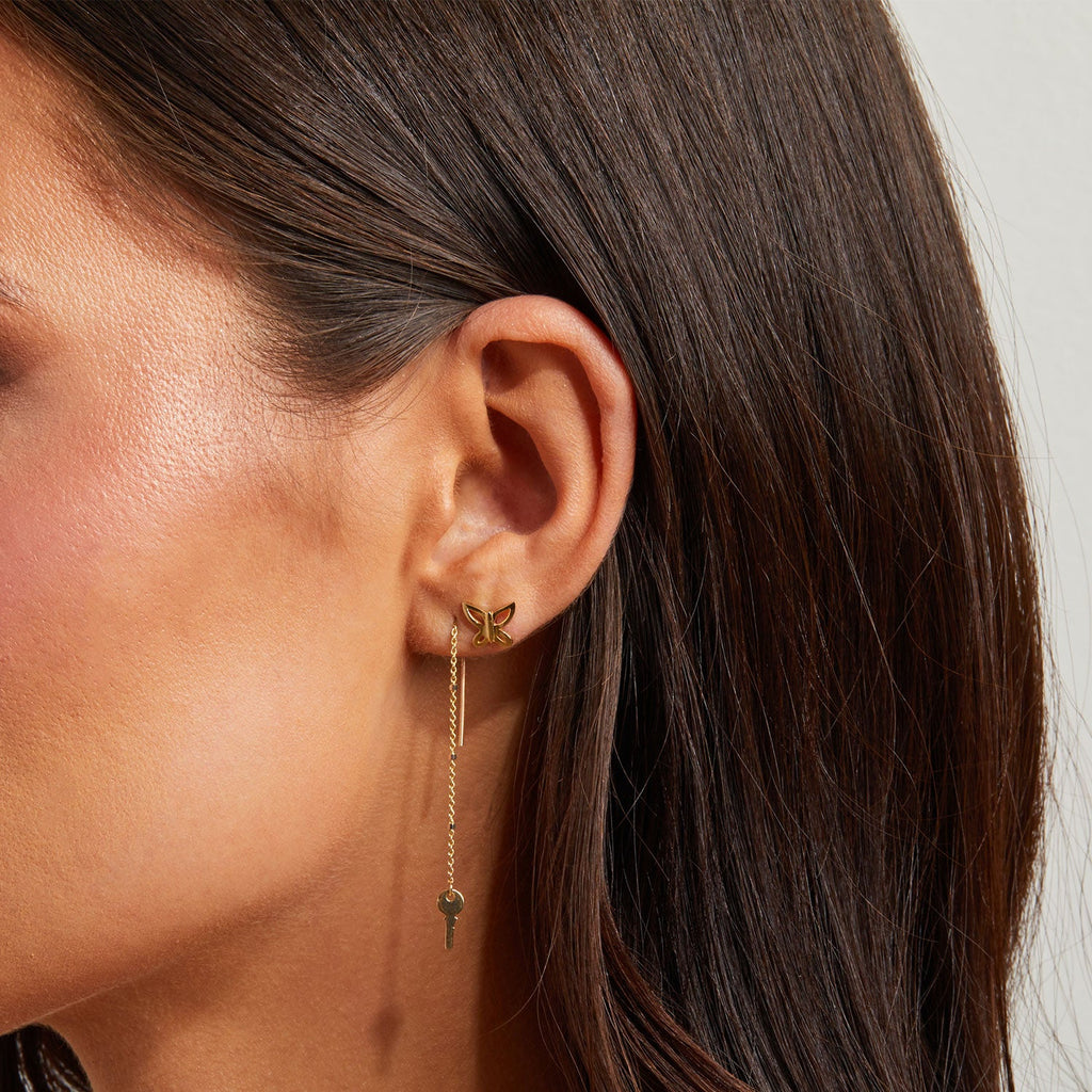 Chain Threader Earring H2926