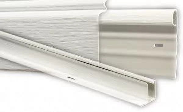 10 Pack White Vinyl Skirting Trim Kit (58 Feet) U237565