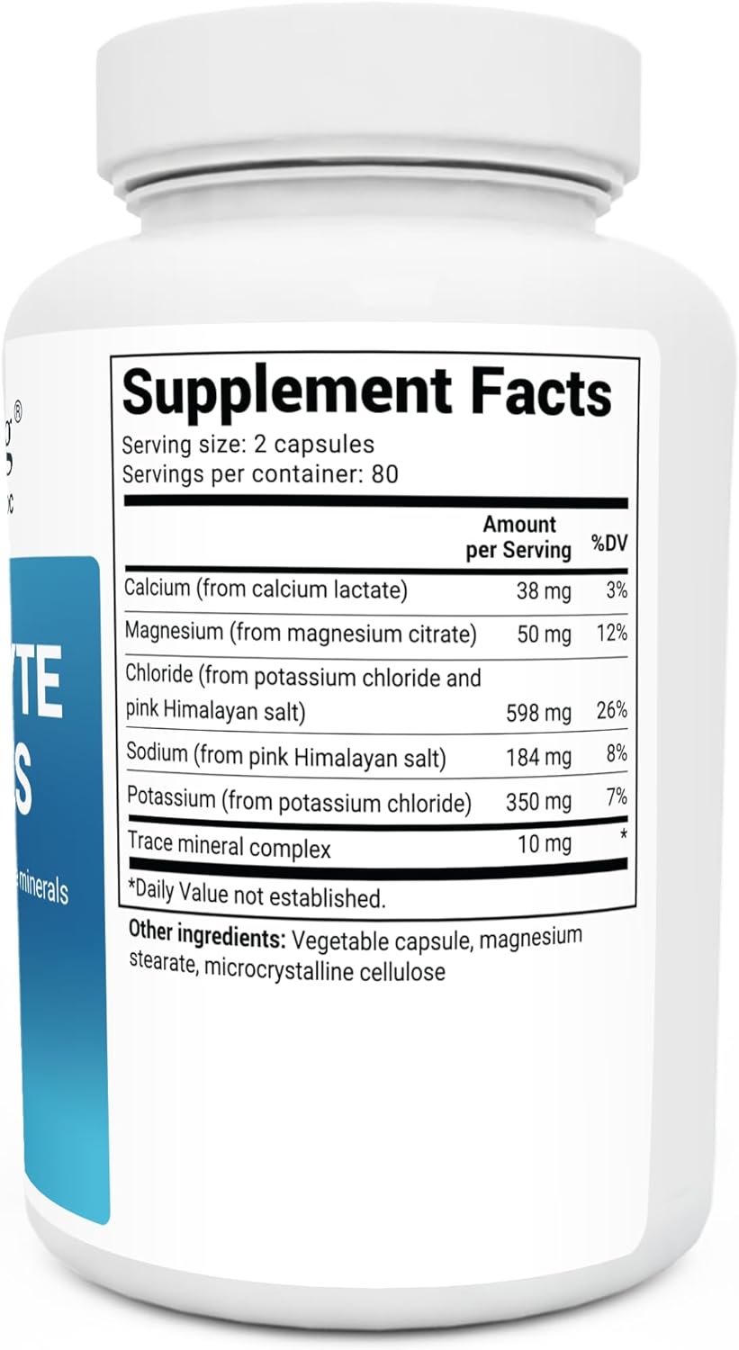 Electrolyte Capsules - 160 Caps Q70781