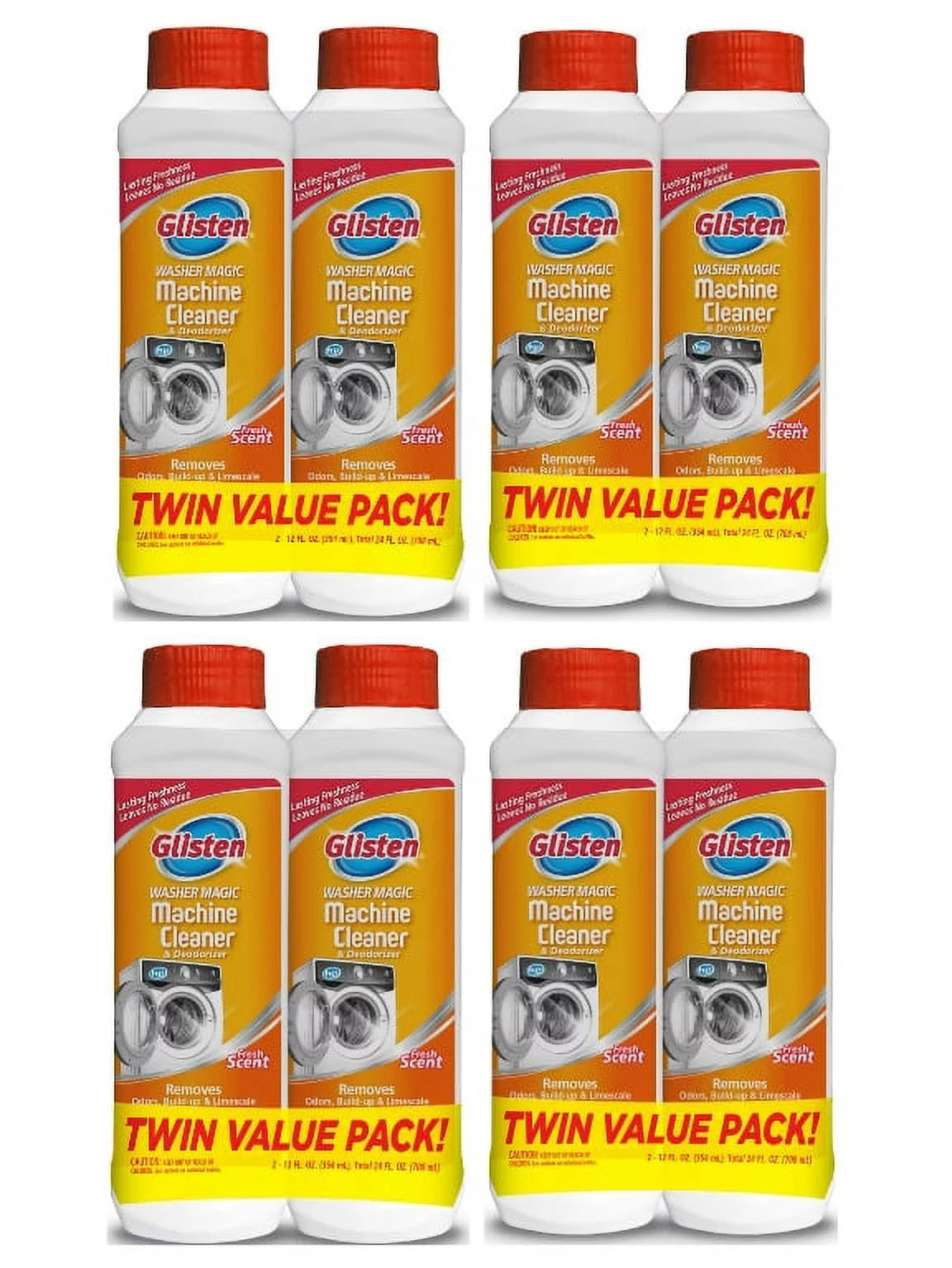 8 Bottles Washing Machine Cleaner A432