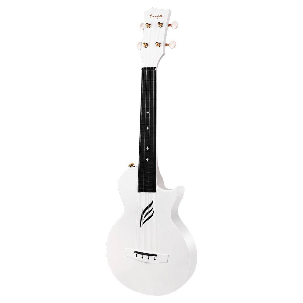 White Carbon Ukulele D6030