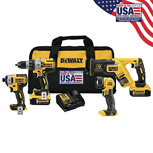 20V MAX XR Cordless Drill Combo Kit, 4-Tool U976090