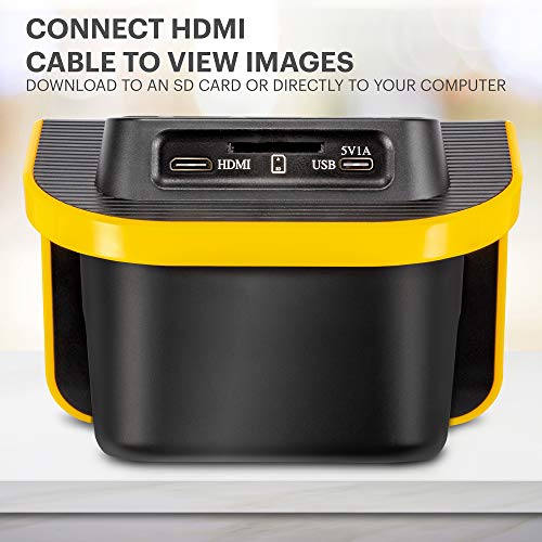 Film & Slide Scanner with 5” LCD Screen, 22MP JPEG Photos, Compatible with 135, 126 and 110 Film D868