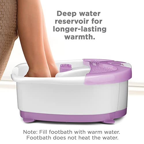 Seafoam White Foot Spa Bath with Bubbles M2616