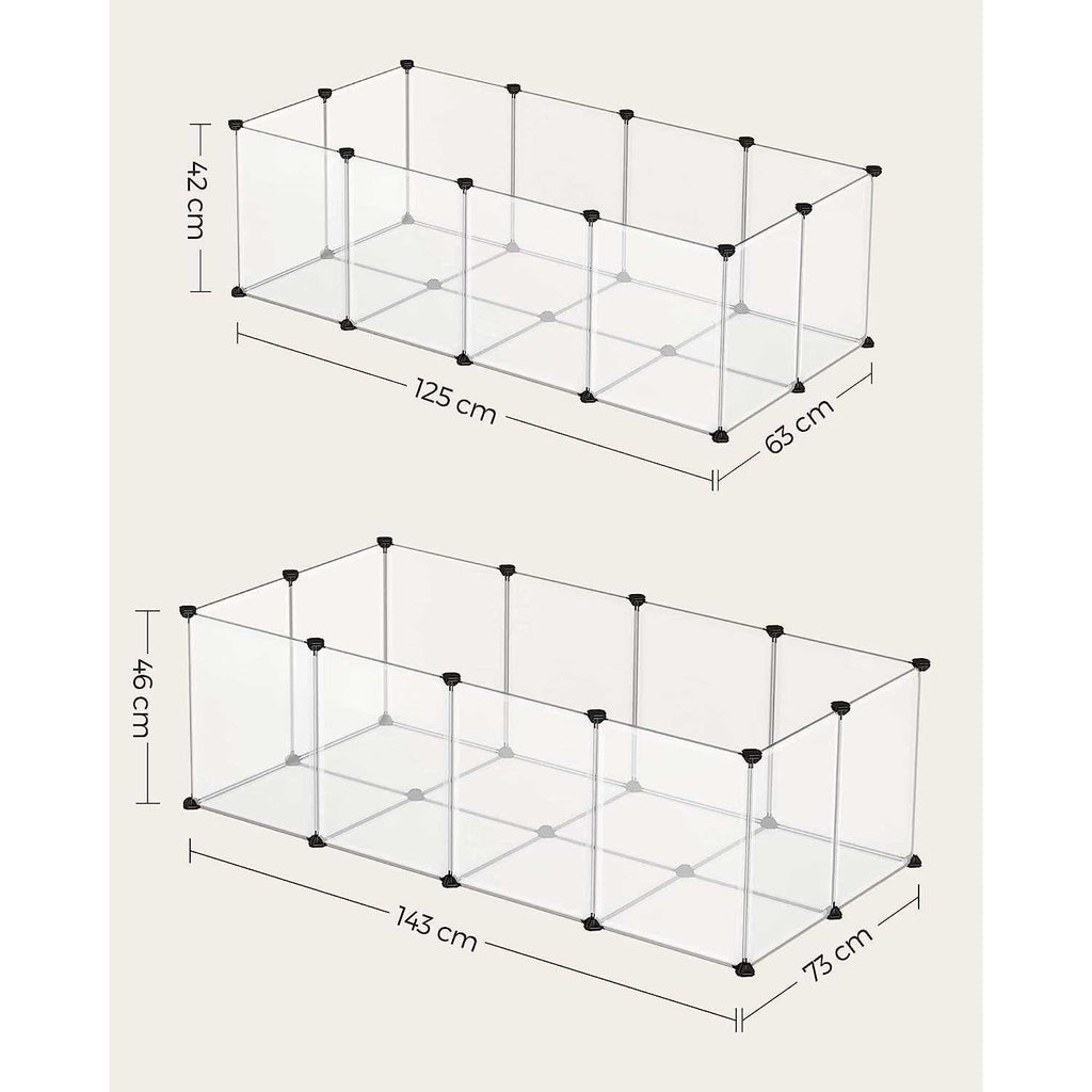 Plastic Pet Playpen with Floor S952486