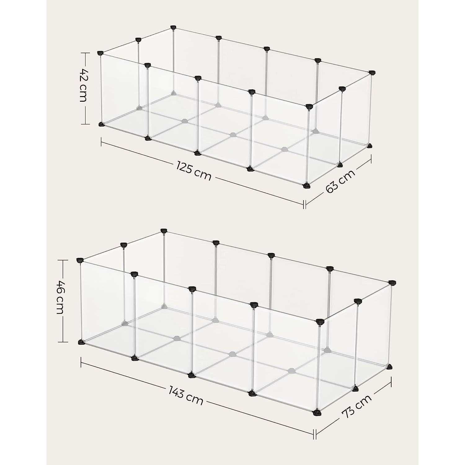Plastic Pet Playpen with Floor S952486