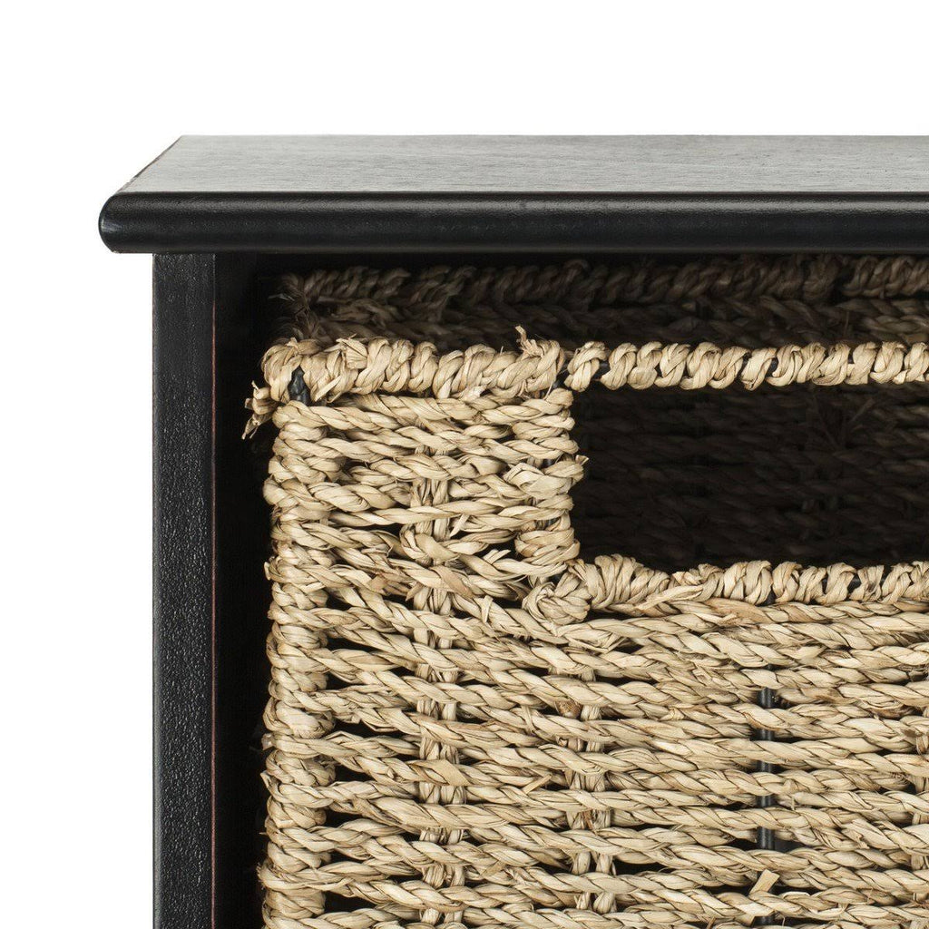 Cherry Hanging 3 Basket Wall Rack W90185