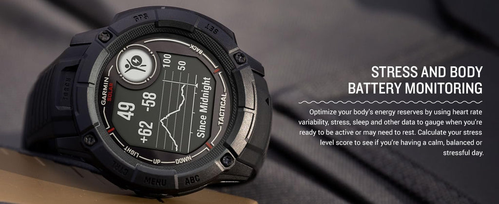 Rugged Outdoor GPS Smartwatch with Solar Charging Capability X7963