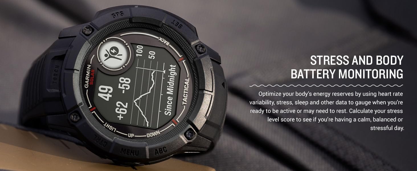 Rugged Outdoor GPS Smartwatch with Solar Charging Capability X7963