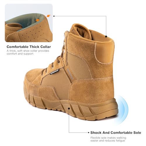 6 Inches Waterproof Hiking Work Boots O940161