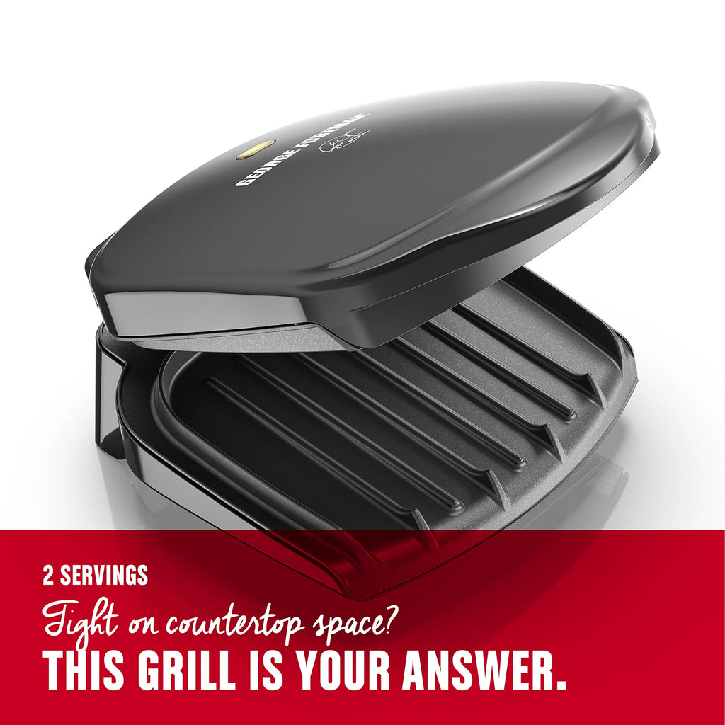 Black Electric Indoor Grill and Panini Press R43563
