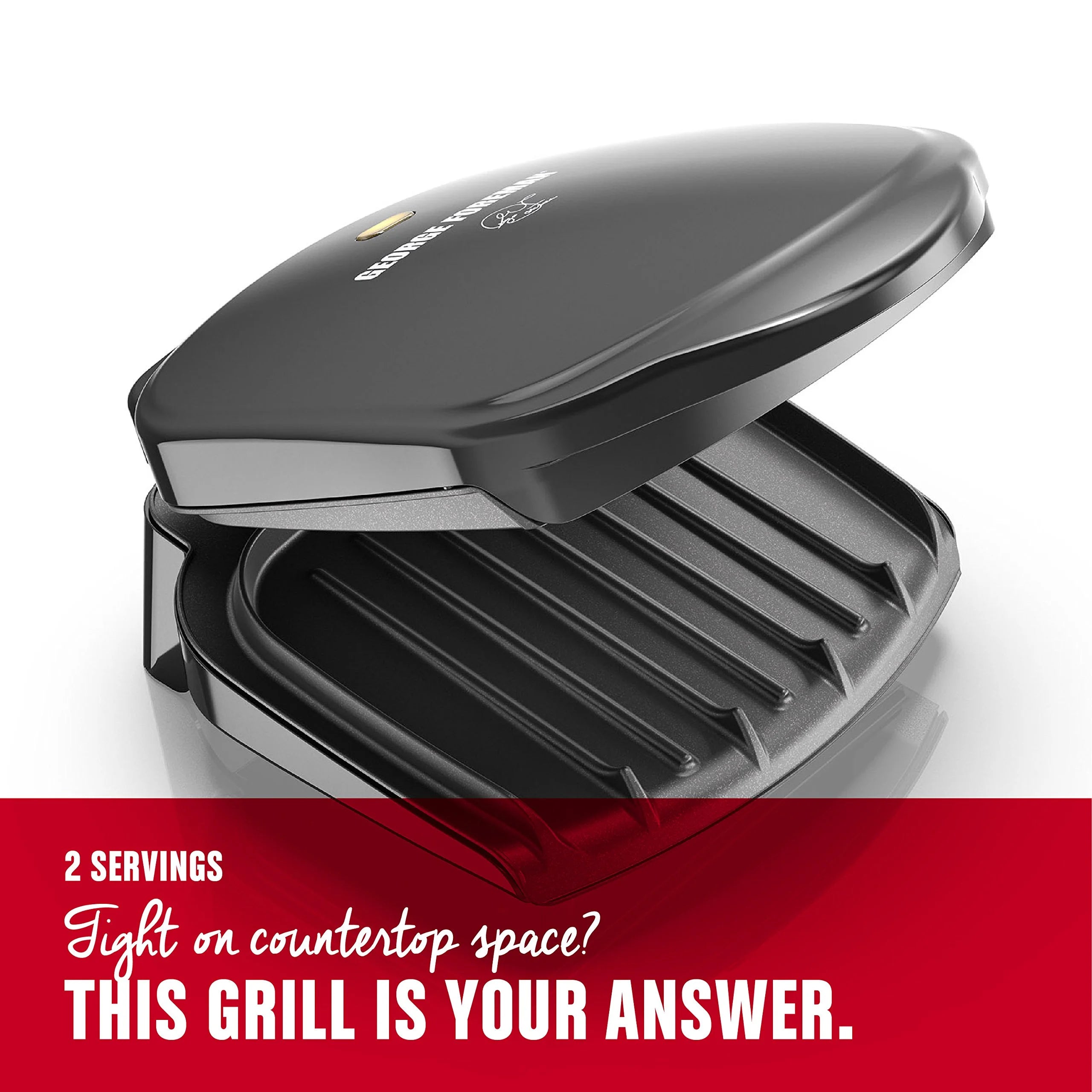 Black Electric Indoor Grill and Panini Press R43563