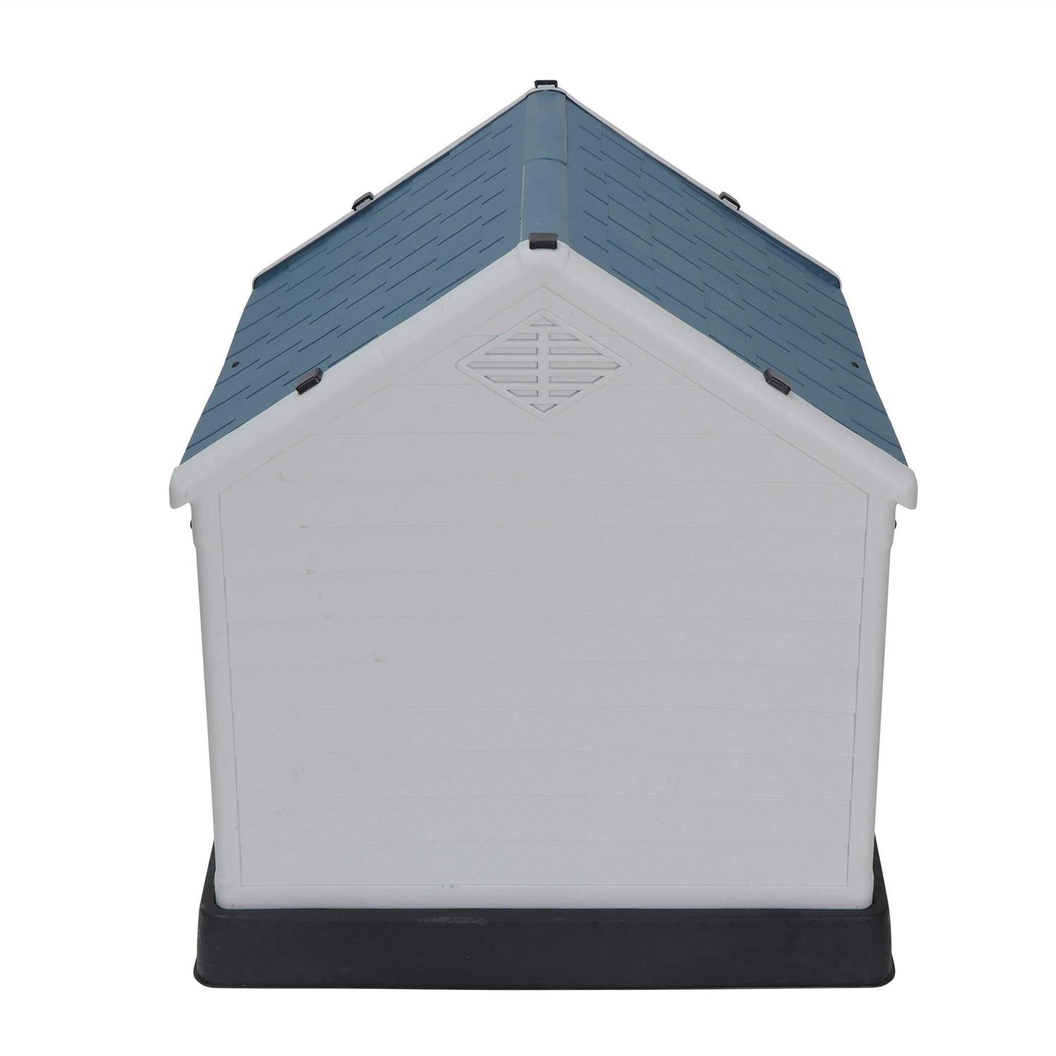 Plastic Dog Kennel with Air Vents and Elevated Floor S953065