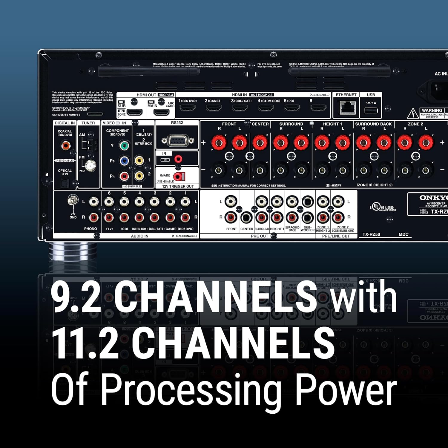9.2-Channel THX Certified AV Receiver Q2201