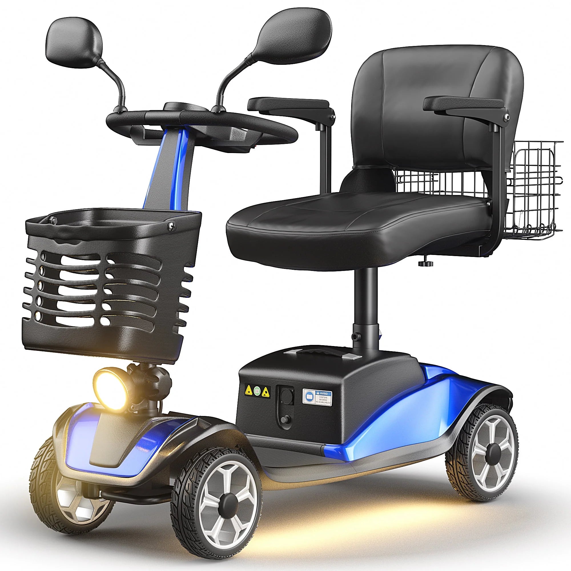 Red Foldable 4 Wheel Mobility Scooter G7968