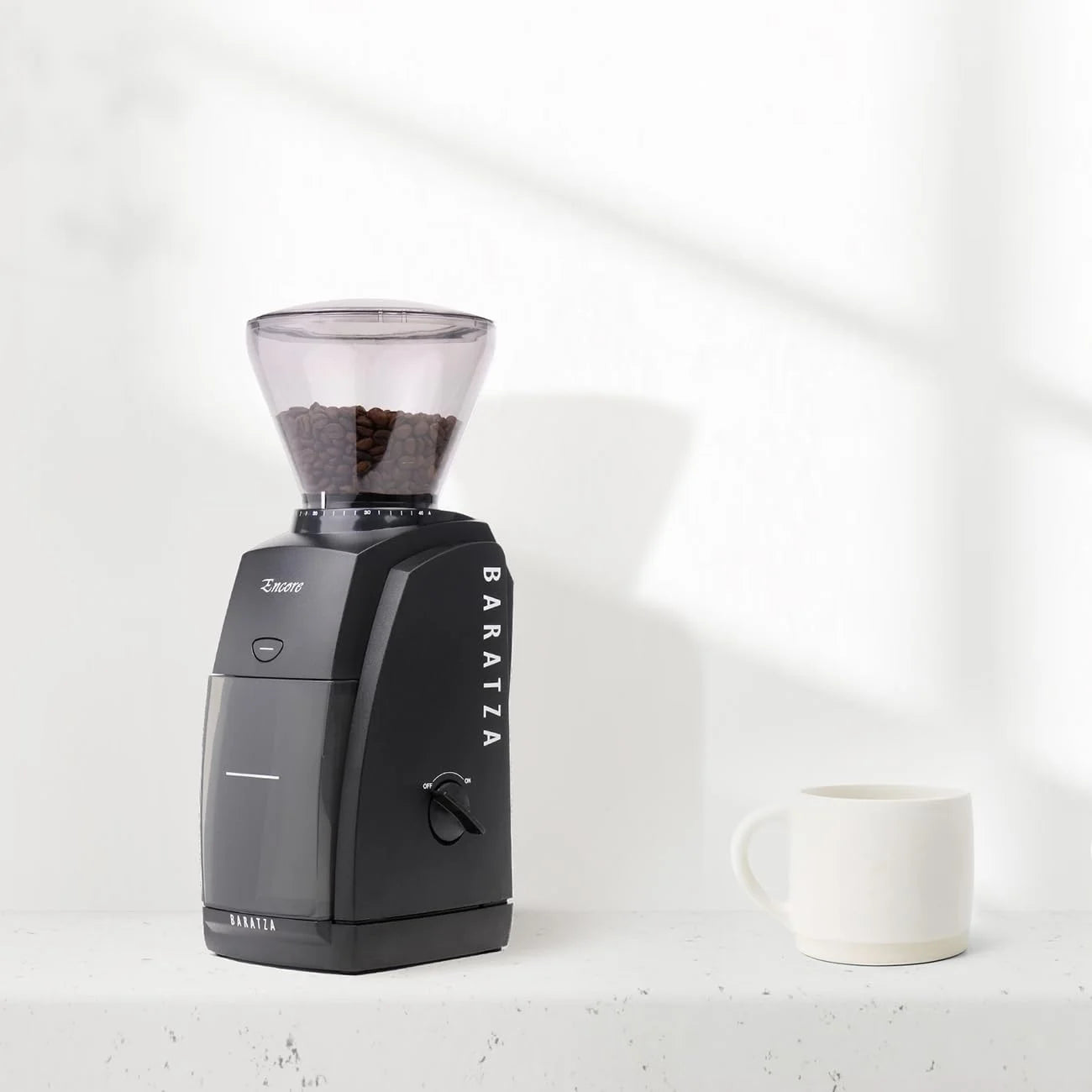 Black Conical Burr Coffee Grinder M964
