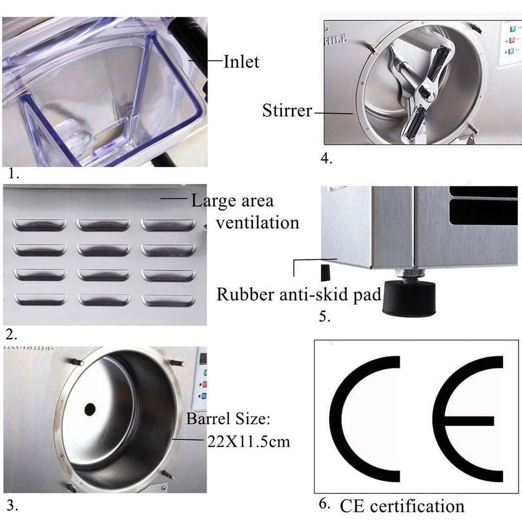Commercial Desktop LCD Ice Cream Maker Y9694