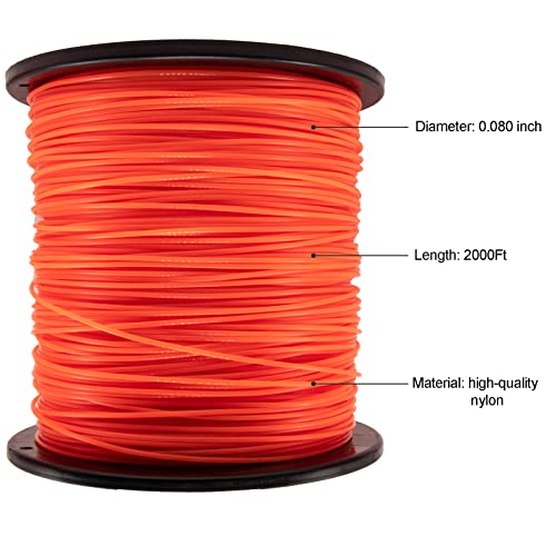 .065-Inch-by-3000-ft-5lb Round Weed Eater String Trimmer Line L5998