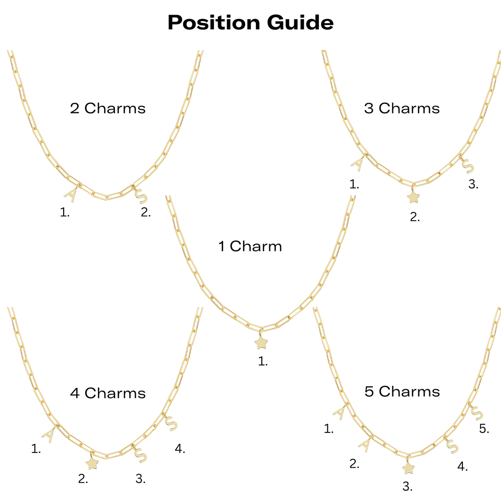 Custom Charm Necklace U81342