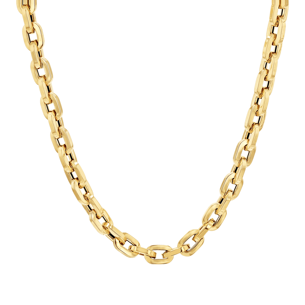 Chunky Box Chain Necklace P2845