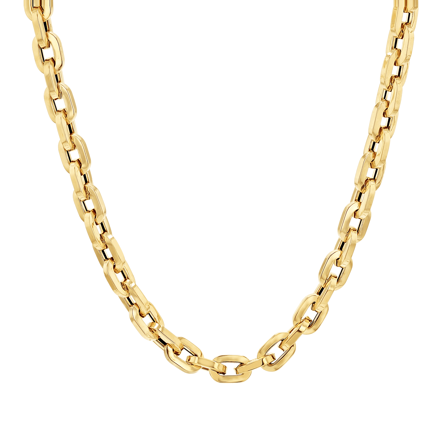 Chunky Box Chain Necklace P2845