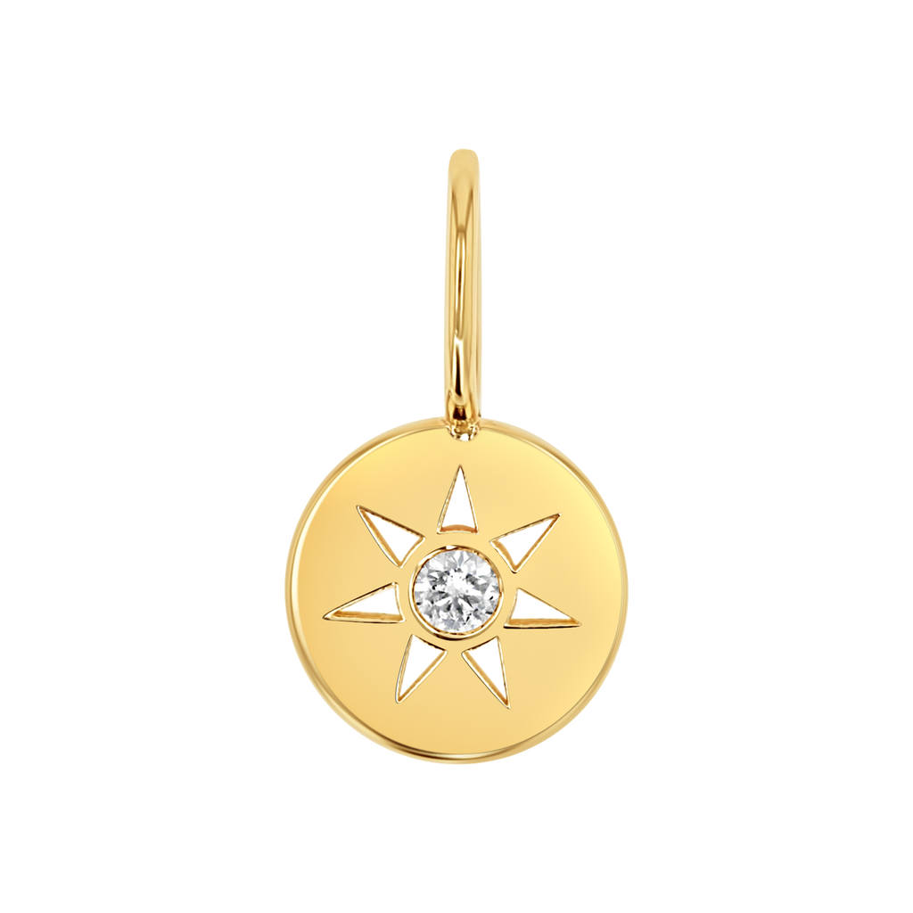 Diamond Sun Charm W711