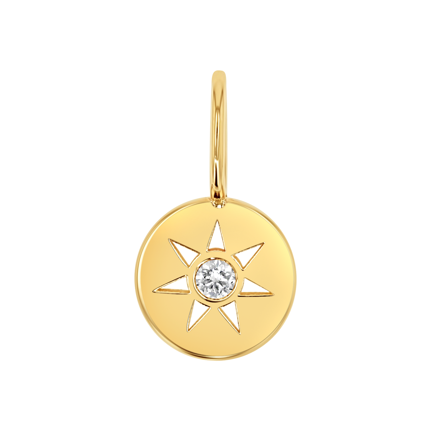 Diamond Sun Charm W711
