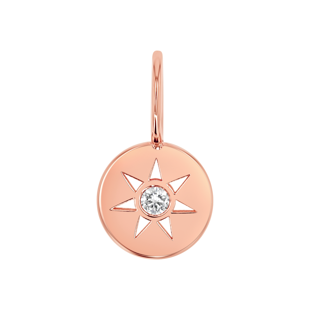 Diamond Sun Charm W711