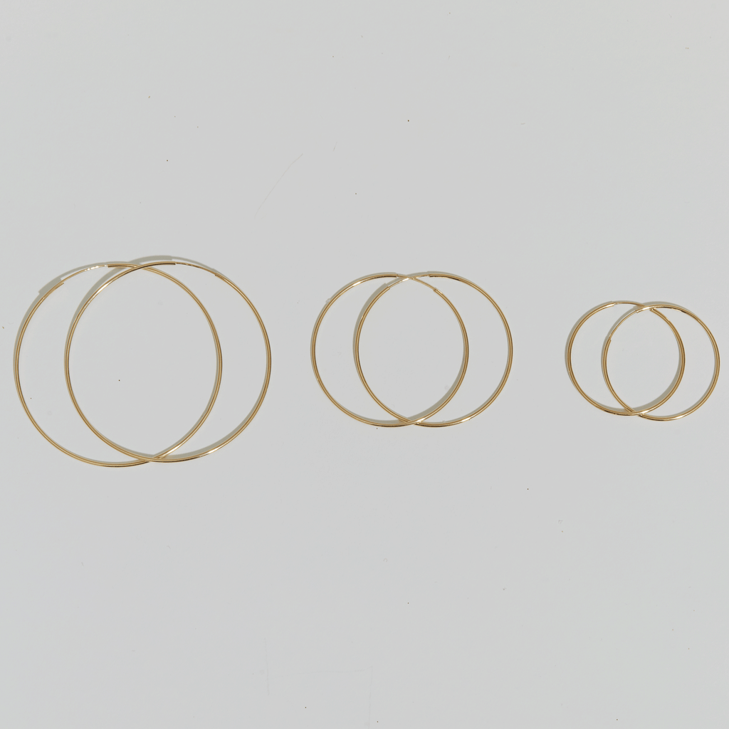 Gold Hoop Earrings Z143329