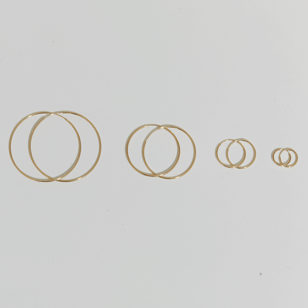 Gold Hoop Earrings Z143329