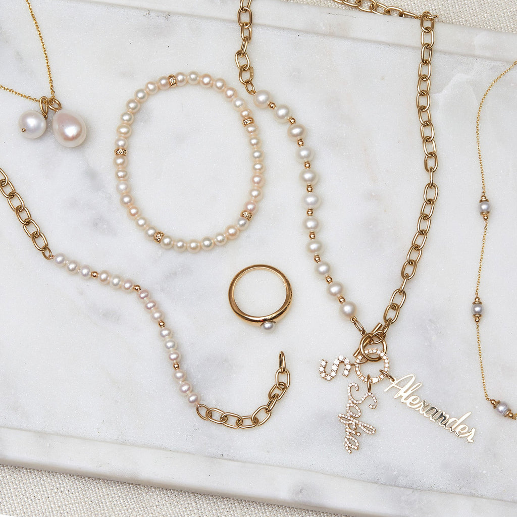 Drop Pearl Charm M95048