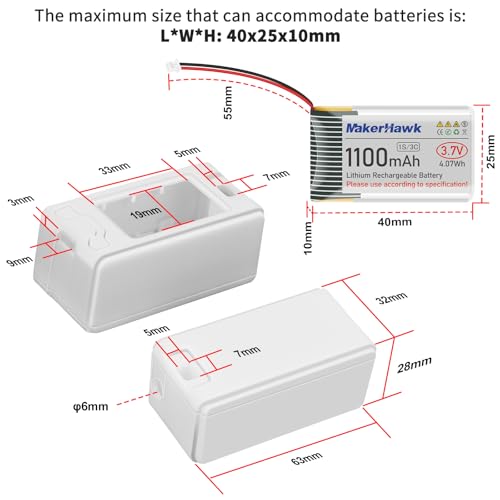 ESP32 LoRa V3 Development Board with 1100mAh Battery and N30 Protect Case Set Y75186