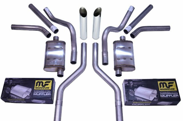 2.5" Dual Exhaust Kits M70696