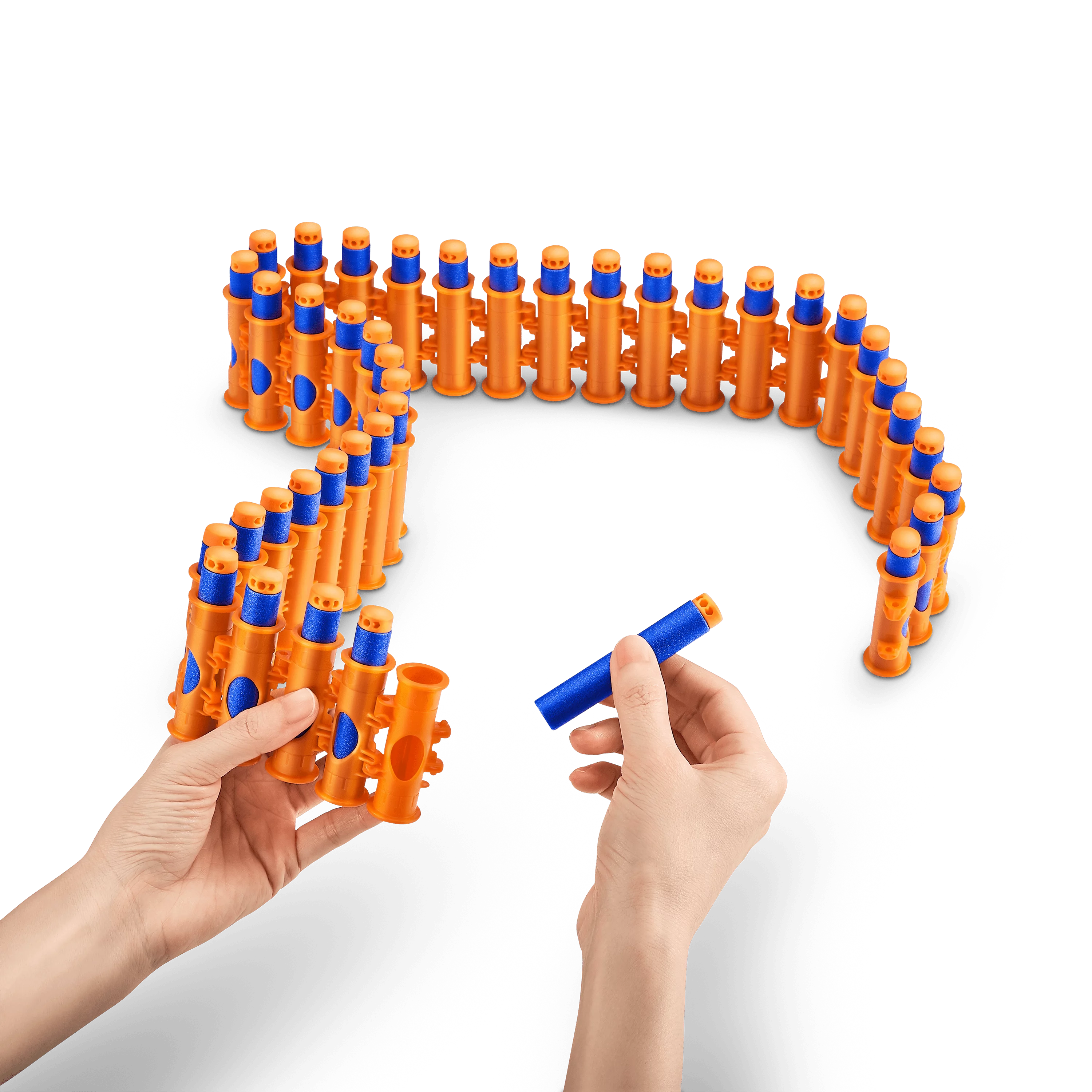 72 Dart Motorized Plastic Dart Blaster Y30749