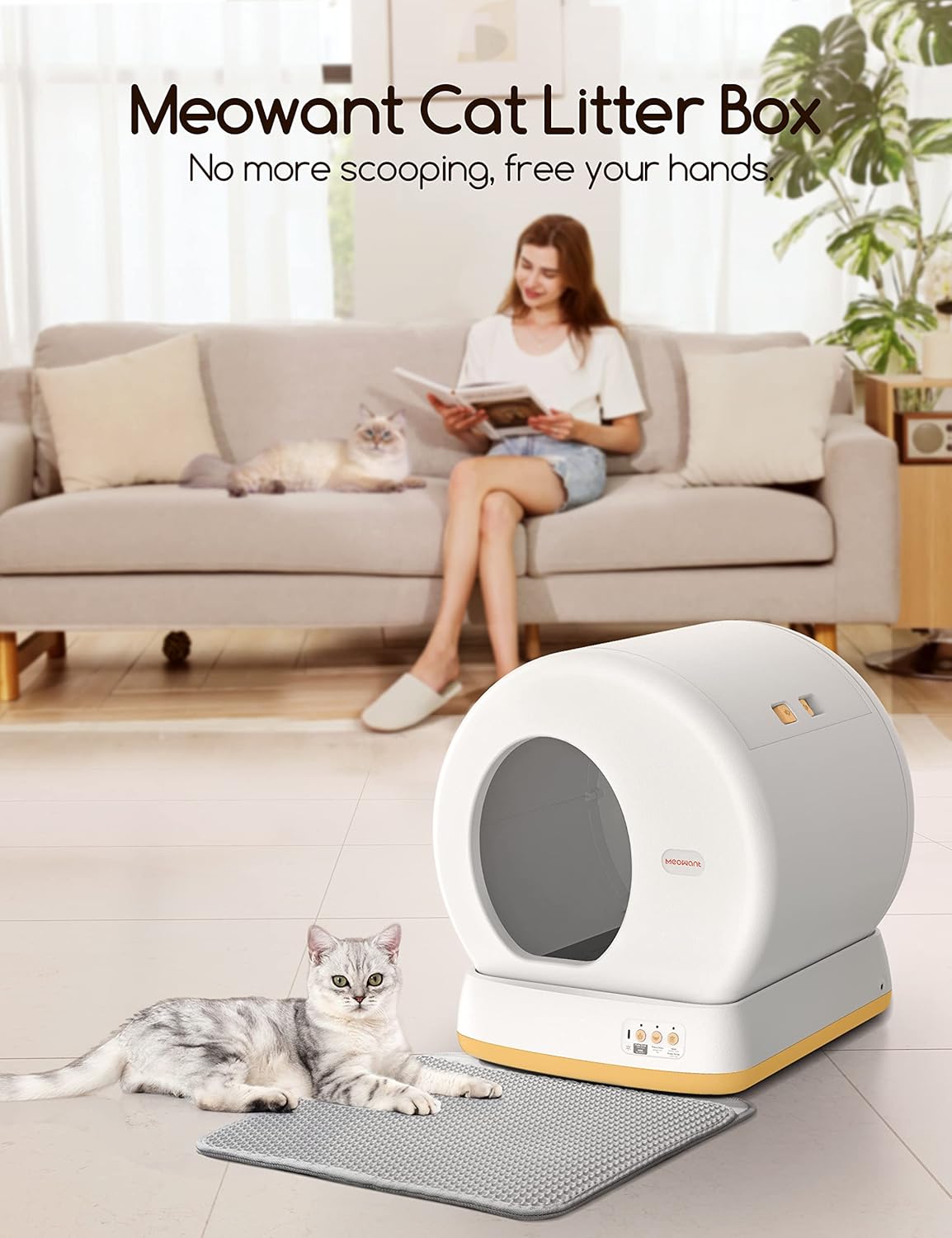 Self-Cleaning Automatic Cat Litter Box M9237
