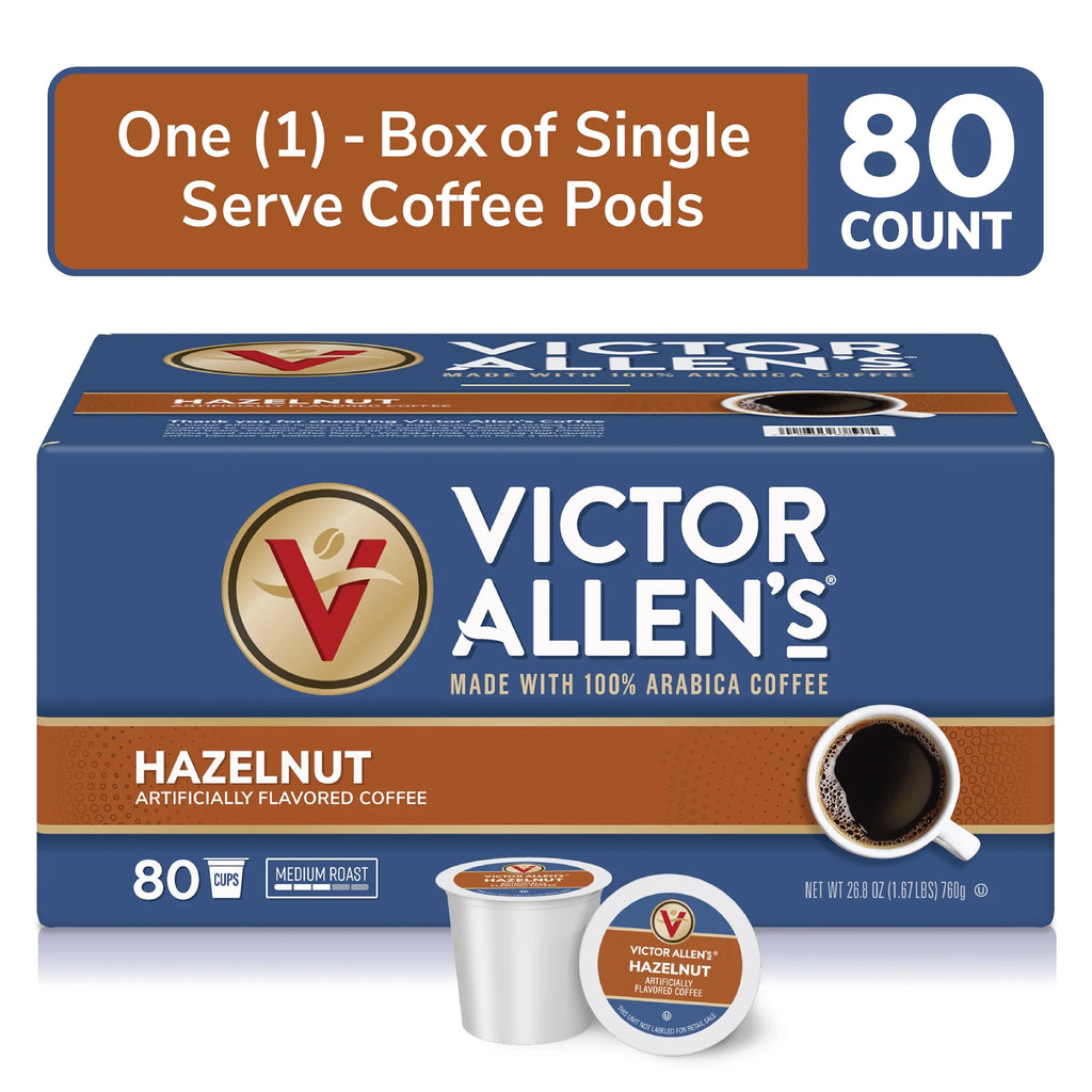 Hazelnut Medium Roast 80 count Single Serve Coffee Pods T320