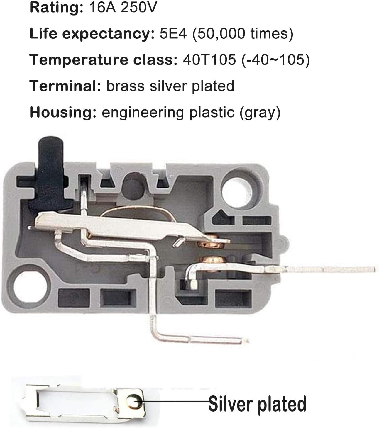 Microwave Door Switch 16A 125/250V I611152